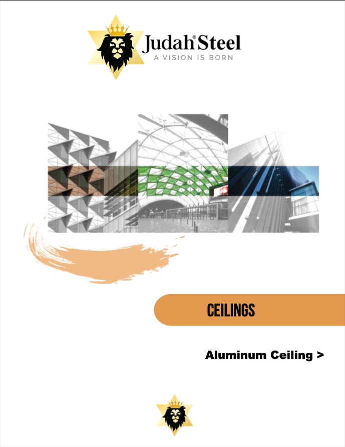 Aluminium Grid Ceiling System Section Of The Judah 2020 Professional Design Manual