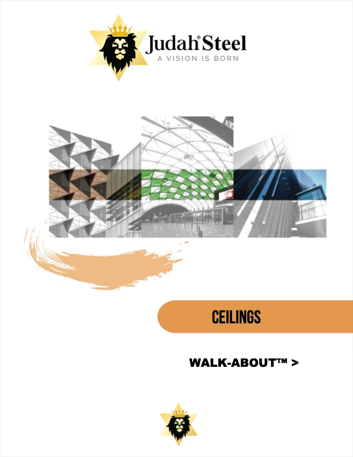 WALK ABOUT Trafficable Ceiling System Section Of The Judah 2020 Professional Design Manual